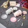 Coffee Mug, Marriage Gifts for Wedding, Couple Gift, Christmas Gifts, Mr & Mrs Set of 2 Coffee Mugs, Lids, Ceramic Spoons, Coasters