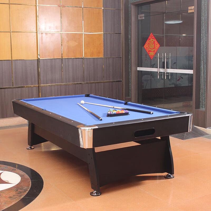 KuZhe Commercial American Black 8 Pool Table