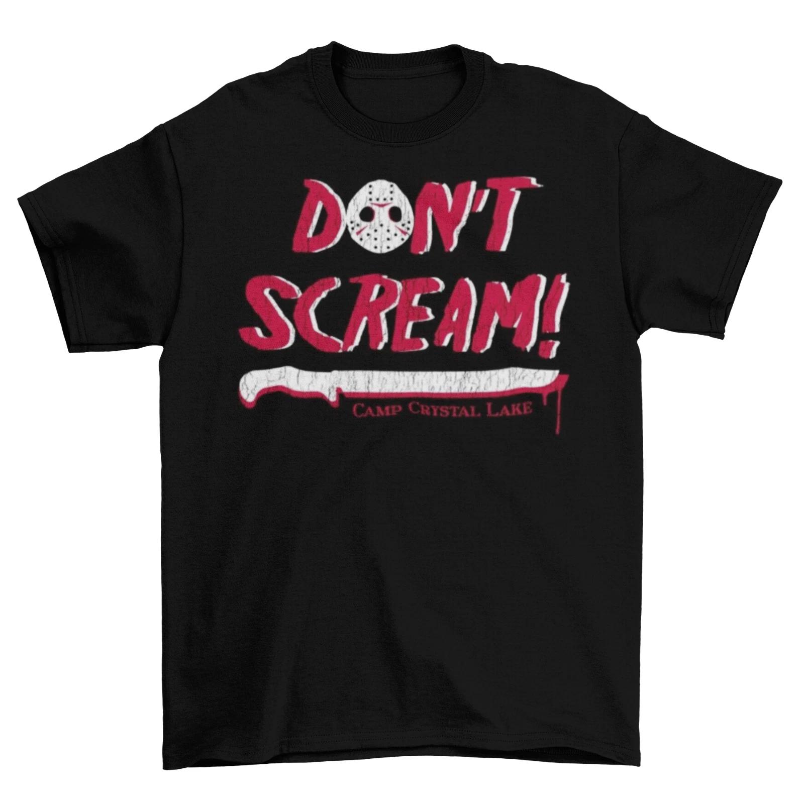 Jason Vorhees Camp Crystal Lake T-Shirt Unisex Horror Halloween Adult Sizes New XXL