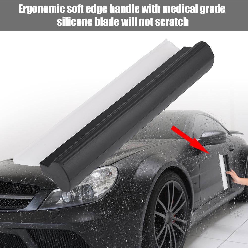 Car water squeegee, silicone car squeegee, water squeegee, car squeegee, water squeegee, window cleaner for window cleaning tool with ergonomic handle