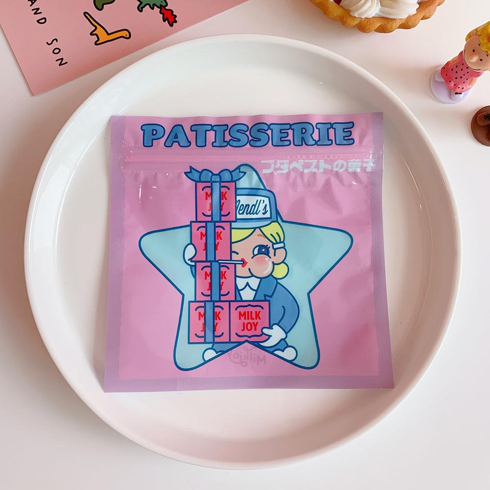 

Мешок для закусок в виде медведя Мешок для конфет и печенья Мешок для упаковки мелких вещей dessert girl/100PCS