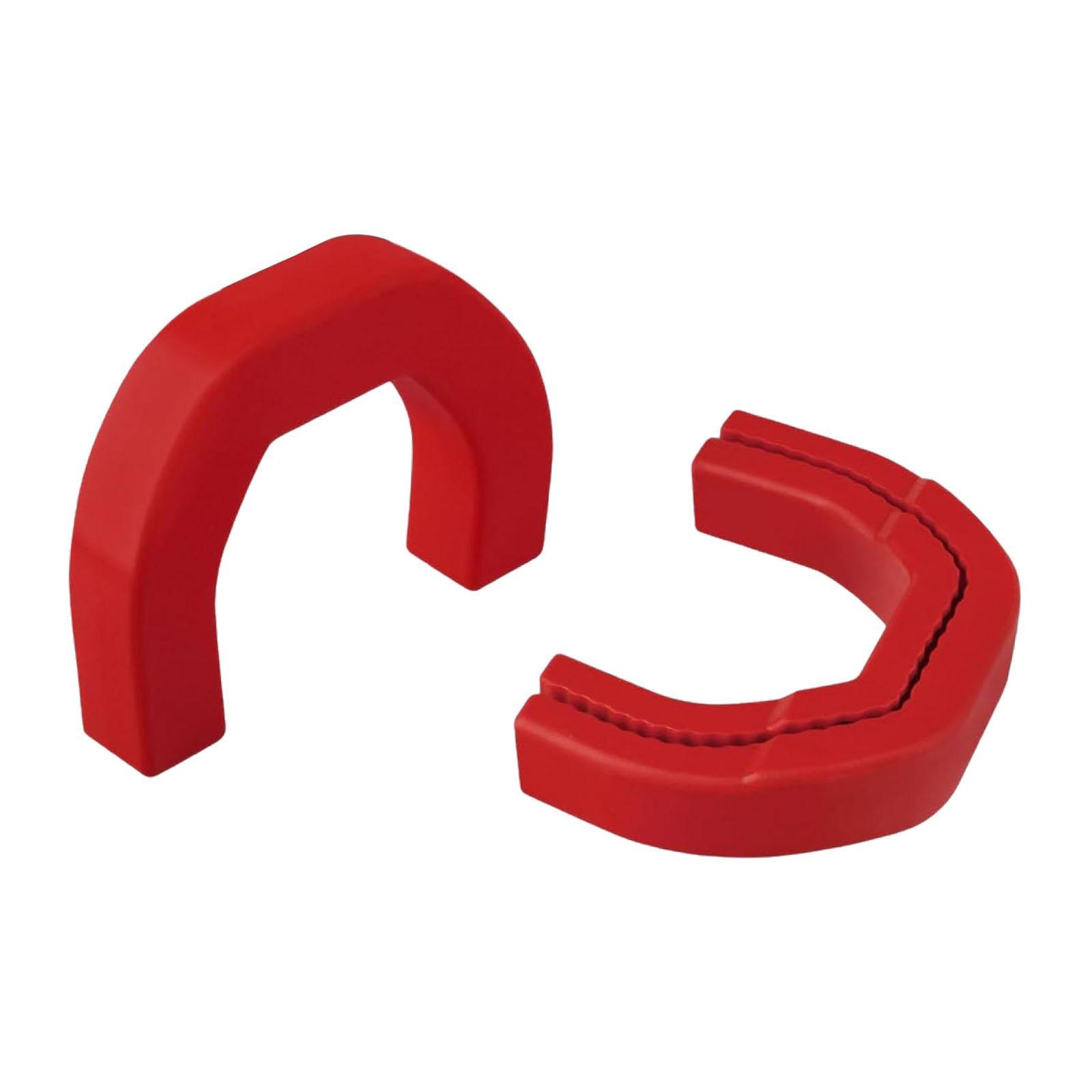 2Pcs Front Tow Hooks Covers Replacement Red Spare Parts Accessory High красный
