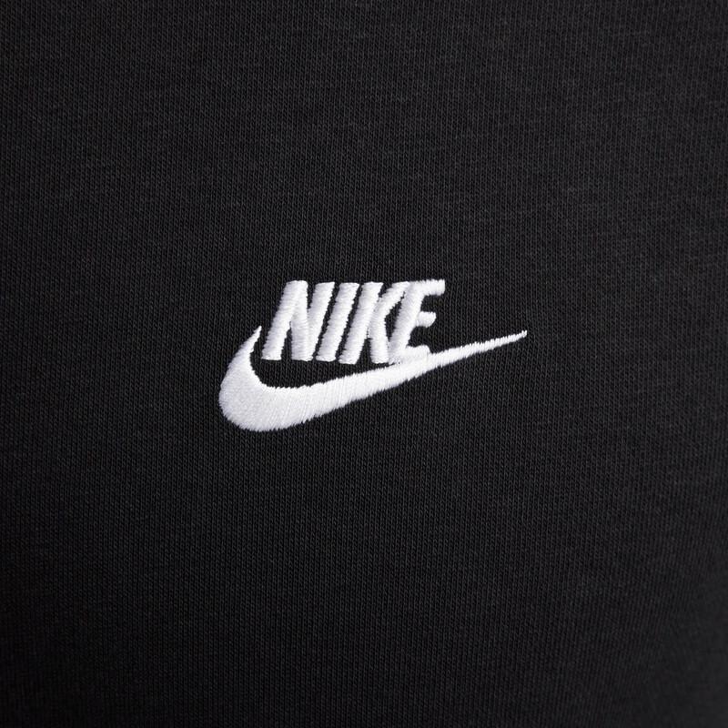 Nike Soft Comfortable Logo Long Sleeve Crewneck Casual Sweatshirt Unisex Sweatshirt Black BV2667