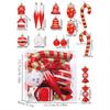 Xmas Decorations Boxed Packaging Christmas Ornaments Festive Balls 16pcs Set Tree Decorations For Home Decoration New Year