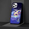 Cartoon Cute Astronaut Case for Apple iPhone 14 11 13 12 Pro Max XR 7 8 + SE 2020 XS 6 6s Plus 5 5s Black Silicone Phone Cover