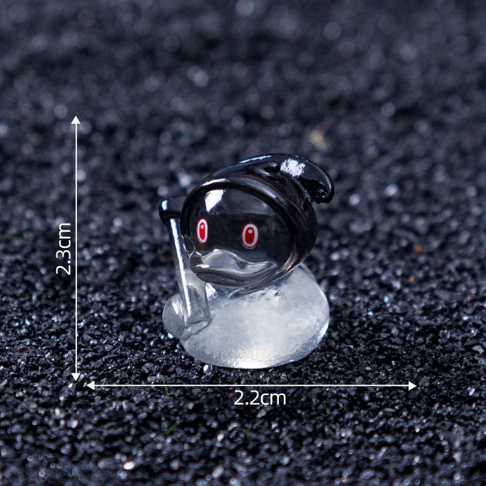 Creative Halloween Decoration Courtyard Terrarium Resin Craft Mini Duck Accessories Aquarium Decoration Halloween Decorations