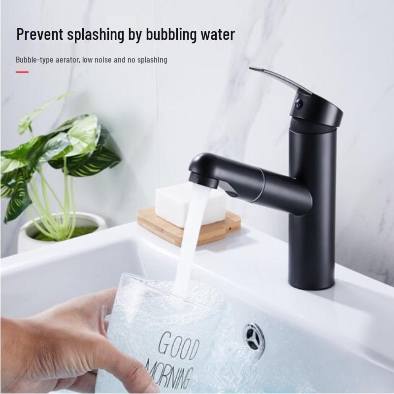 OEING Pull-Out Bathroom Sink Faucet
