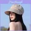 Cappello da Sole da Donna Estivo con Ampia Visiera per Esterno in Poliestere Traspirante per Uso Casual e da Viaggio