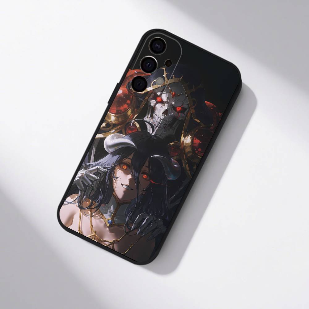 A-Albedo O-OverlordS Phone Case For Samsung S25,S24,S21,S22,S23,S30,Ultra,S20,Plus,Fe,Lite,5G Black Cover