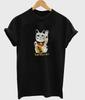 Turnover Lucky Cat Turnover Band Shirt Black All Size Unisex 1G0111 Unisex T-Shirt