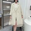 2025 Women's Slim Fit Double-Sided Wool Mid-Length Coat