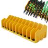 Plier Storage Rack Anti Slip Detachable Pliers Cutter Storage Rack With 10 Slots Wrench Organizer for Garage and Workshop