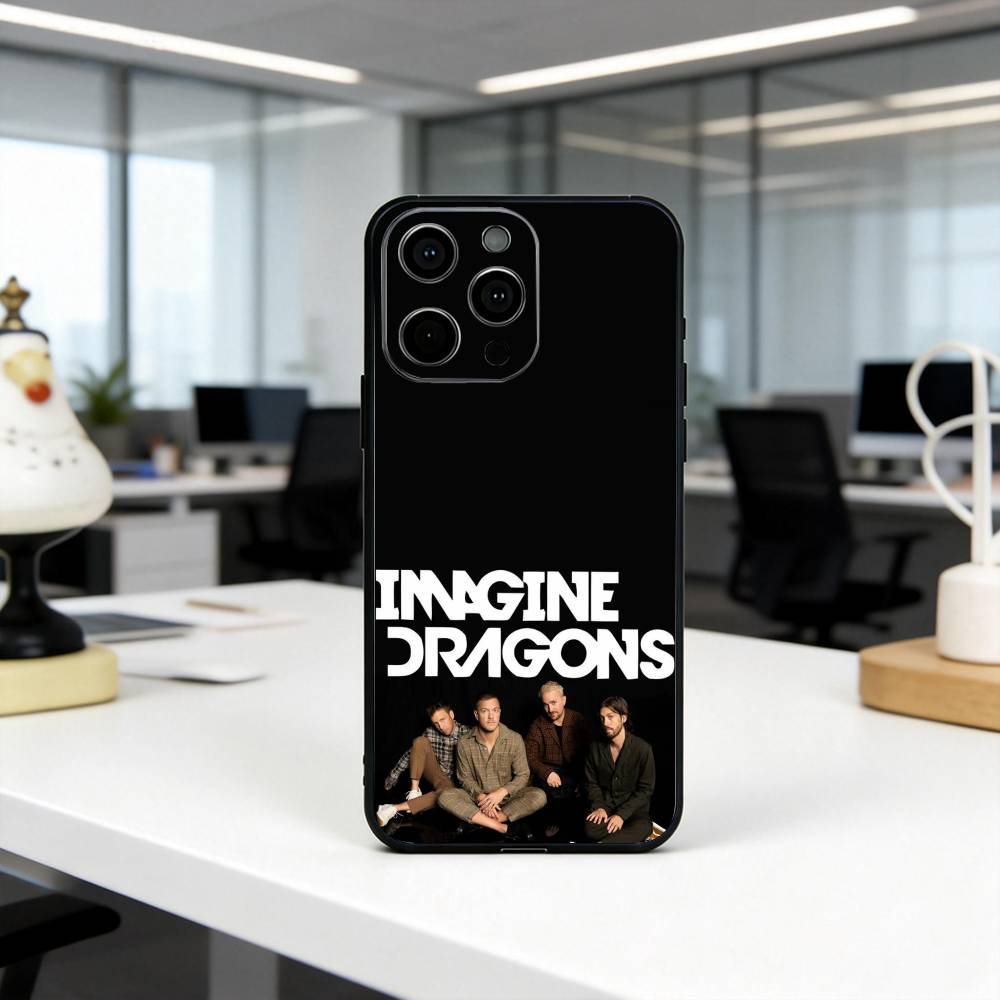 I-Imagine B-Band Dragons L-Looms BD Phone Case For iPhone 17, 16,15,14,13,12,11 Plus,Pro Max, Others Soft Black Cover