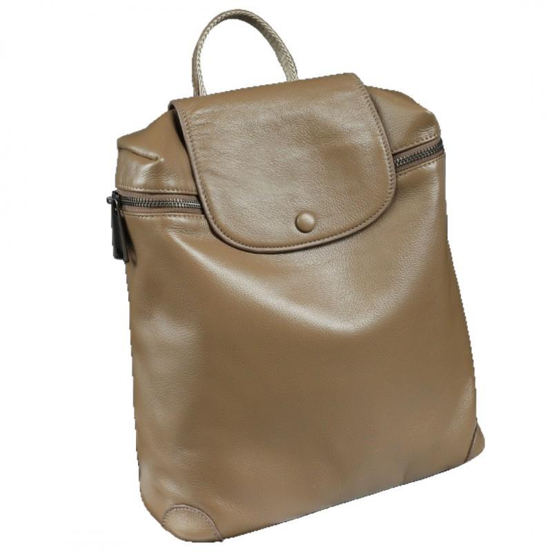 Large-capacity Leather Women's Backpack Casual Travel Trend