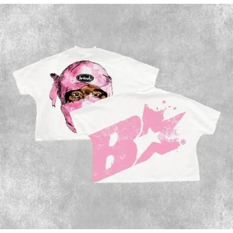 Streetwear Vintage T-Shirts Y2K Kleidung Herren Damen Harajuku Hip Hop Cartoon Grafik Übergroße T-Shirts Baumwolle Kurzarm Tops