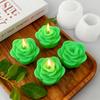 Valentine's Day Rose 3D Silicone Candle Mold - DIY Flower Mold for Chocolate Cake Baking, Plaster Crafts & Soap Making