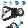 Head Mount Camcorders Headband Mounted Camera Waterproof Headlamp with Camera
