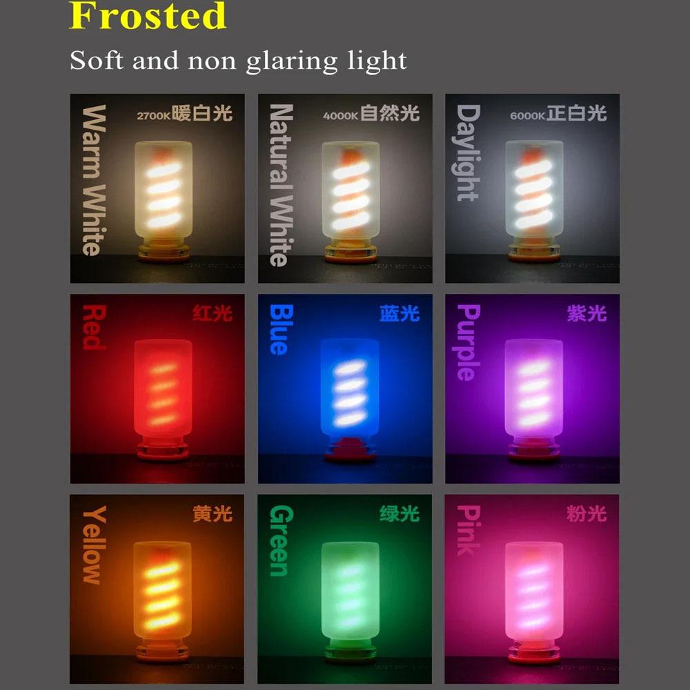 5V USB Flammen-Nachtlicht Mattes Klares Glas Dimmbar Touch-Steuerung für Auto Zuhause Zimmer Laptop PC Festival Dekoration