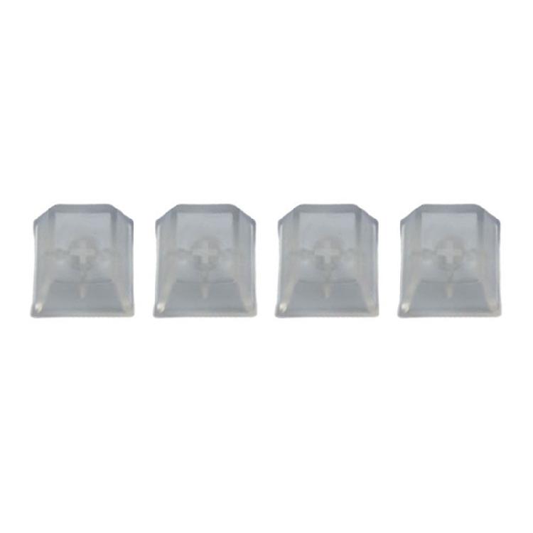 4Pcs Height Transparent Keycap PC Transparent Keycaps Waterproof Clear Keycaps Keyboard Covers Keyboards Supplies