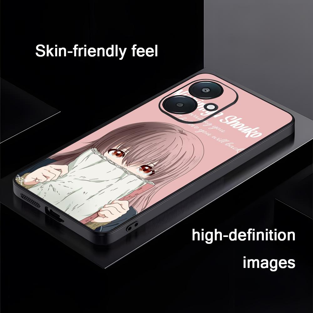Popular Anime A Silent Voice Phone Case For Xiaomi Redmi 14C 13C 12C Note14 13 12 11 10 Pro Plus S Soft Black Phone Cover