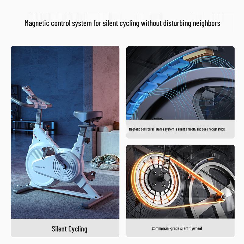 Silent Indoor Exercise Bike: Dynamic Home Fitness Equipment
