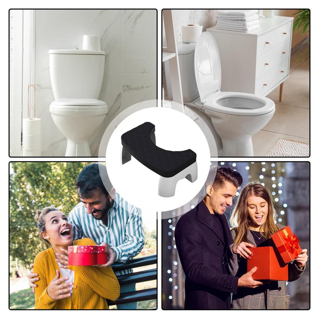 Bathroom Stools For Adults Heavy Duty Toilet Step Stool Squat Toilet Assistance Tool For Kids Seniors Adults For Home Bathroom