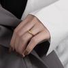 925 Sterling Silver Rings for Women Curve Vintage Wedding Trendy Jewelry Large Adjustable Antique Rings Anillos