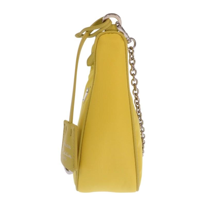 PRADA  1BH204 2WAY bag yellow/yellow Nylon Women