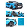 ABBF1 1:32 McLaren 600LT Toy Models Alloy Diecast Cars Sound And Light 3 Doors Opened Pull Back Function Toy Vehicles For Kids' Gifts