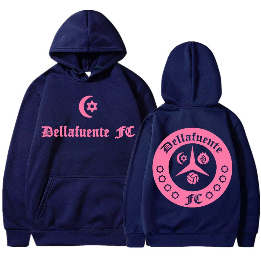 

Dellafuente Music Pink Classic Hoodies Men Women Fashion Hip Hop Hoody Sweatshirt Oversized Cotton Casual Tracksuit Streetwear 3XL