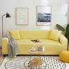 Solid Color All Season Universal Sofa Cover Fashionable Knitted Elastic All Inclusive Slipcovers Non-slip Dust Proof Slipcover