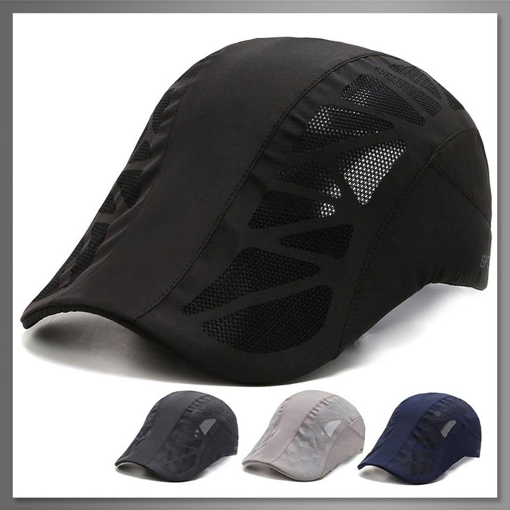 Buzz Selection CAP214 Hunting Lightweight Men's (Navy) Cap, Stylish, Sports, Mesh, Quick-Drying,