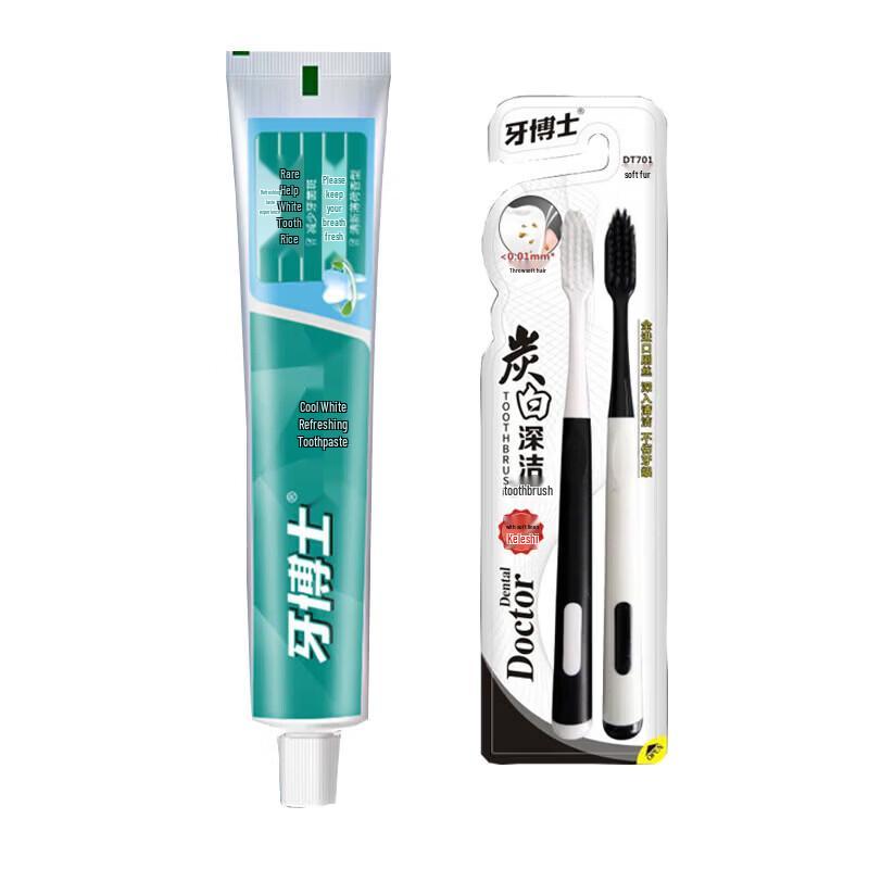 Dr. Ya Whitening Toothpaste & Toothbrush Set