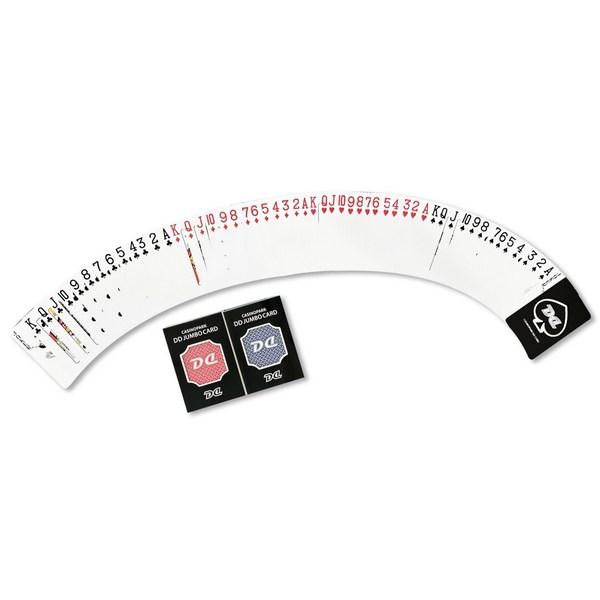 DD Card Jumbo Hold'em Card Playing Poker Double-sided Foam Embossing Texas, Korea Representative Board Game