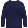 Polo Ralph Lauren Sweatshirt Graphic Print Crew Neck Kids sweatshirts Blue CWPOTSHY8020-701
