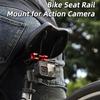 Action Camera Seats Bracket High Strength Aluminum Easy Installation for Action Camera On Bicycles