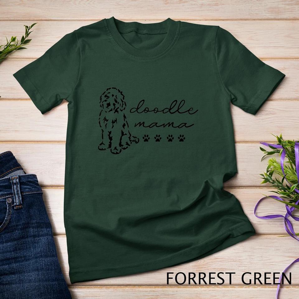 Doodle Mama Labradoodle Golden Gift Doodle Dog Lover Mom T-Shirt Unisex T-shirt 5 S