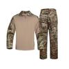 4 Colors Multicam Tactical Gear Camouflage Green Army Combat Shirt Cargo Pants Suit