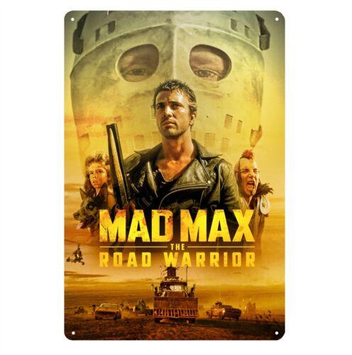 Mad Max The Road Movie Metal Poster Tin Sign xcm Plate