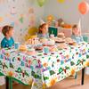137 X 274cm The Very Hungry Caterpillar Tablecloth, 3 Pcs Hungry Caterpillar Party Tablecloth for The Very Hungry Caterpillar Birthday Decorations