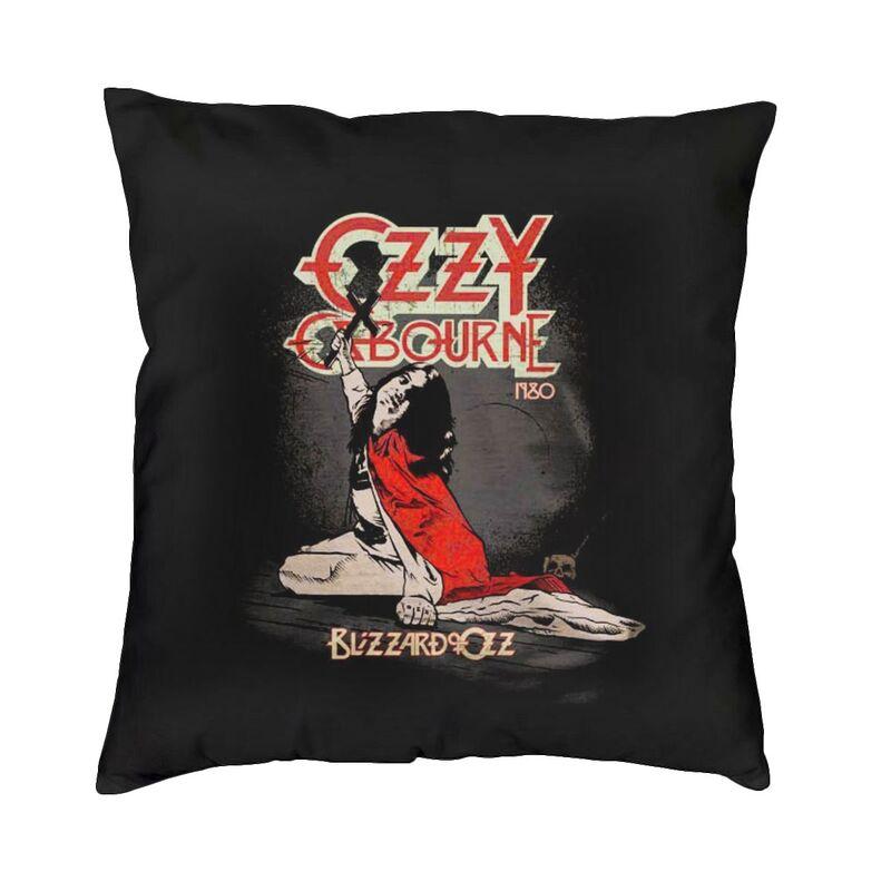 Luxury Ozzy Osbourne Throw Pillow Case Home Decorative British Heavy Metal Rock Music Singer Cushion Cover 45x45cm Pillowcover