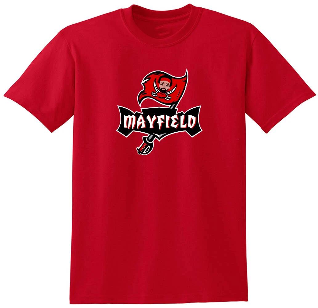 Baker Mayfield Logo Jersey Shirt T-Shirt L