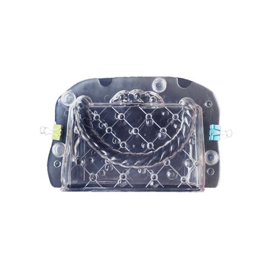 Creative 3D Mold Candy Lady Handbag Chocolate Kitchen Jelly DIY Baking Tool