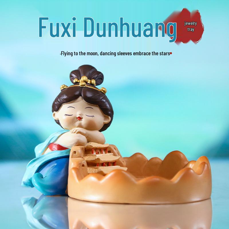 Ντουνχουάνγκ Ιπτάμενη Άψαρα Αρχαίο Στυλ Θεά Στολίδι Διακόσμηση Γραφείου