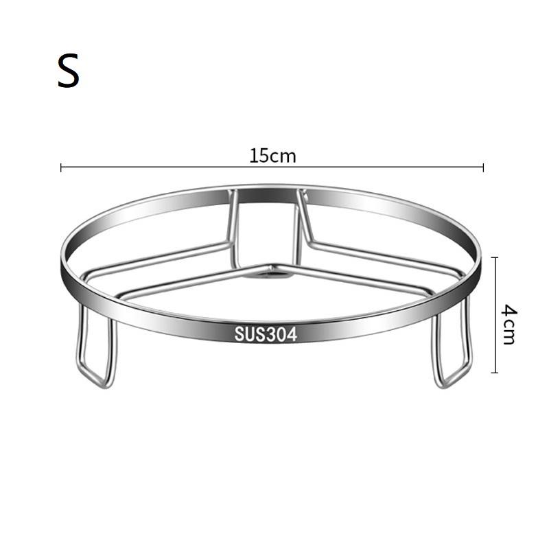 

1Pcs Stainless Steel Steamer Pan Rack Round Multifunction Pot Rack Stackable Kitchen Steamer Rack