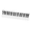Nordic Style Wall Mounted Coat Rack Hook Piano Key Design Wood Coat Hanger for Home