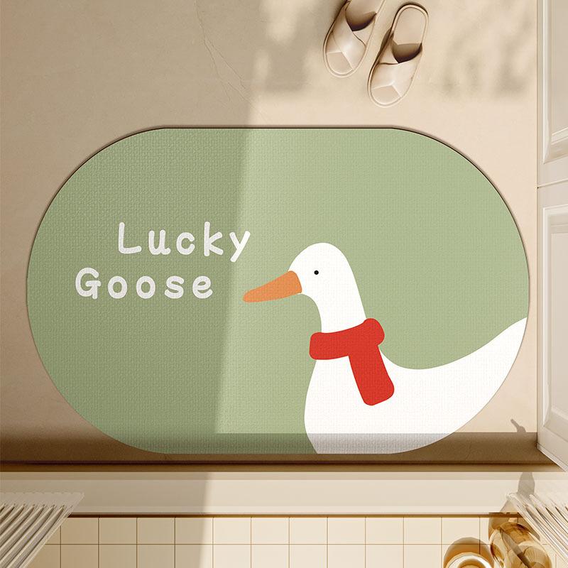 

Коврик для ванной комнаты с рисунком Диатомовая грязь Водопоглощающие подушечки для ванной Дверь ванной комнаты Ванная комната Туалет Быстросохнущие противоскользящие подушечки для ног 40*60cm