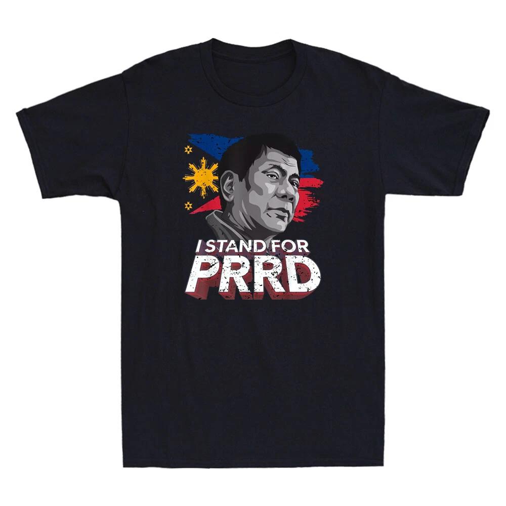 I Stand for PRRD Supporter Digong Duterte Philippine DU30 Vintage Men s T-Shirt L