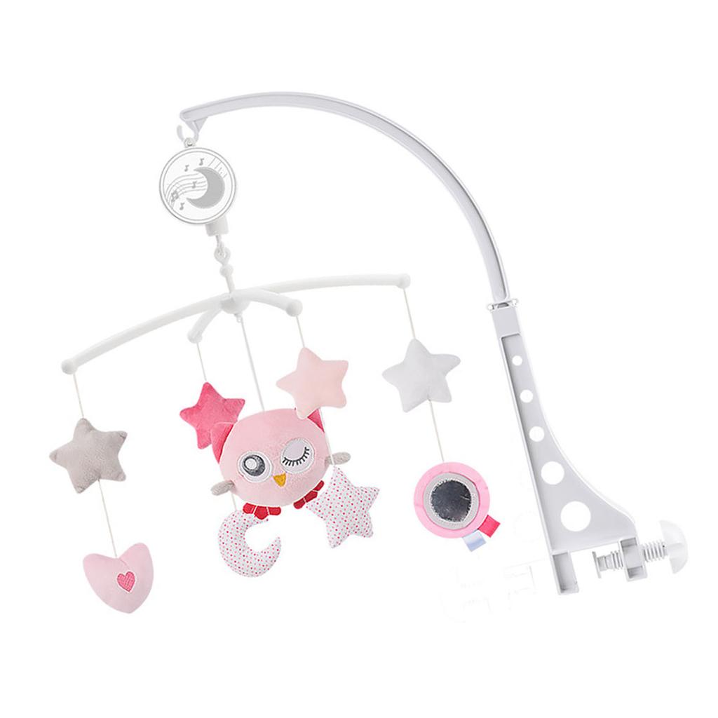 Baby Musik Mobile 360 Grad Drehung Kinderbett Mobile Baby Cartoon Spieluhr für 0?1 Jahr alt