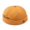 Retro Cotton Brimless Hip Hop Hats Fashion Men Docker Cap Skullcap Multipurpos Portable Solid Color Adjustable Soft Top Hats
